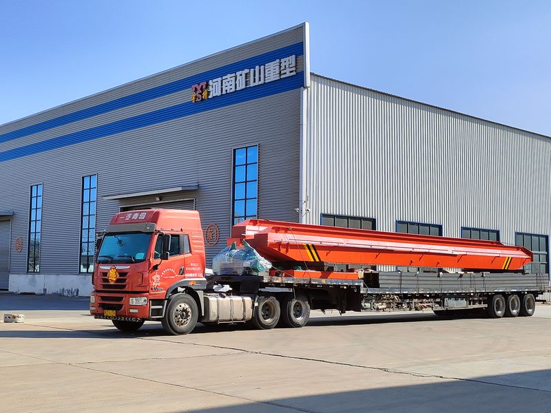 電動單梁起重機，LD20t-26.8m，4臺，發往石家莊交付客戶使用。