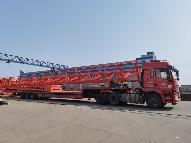 電動葫蘆門式起重機  MH10t—25m 制作完成，發(fā)往陜西榆林交付客戶使用