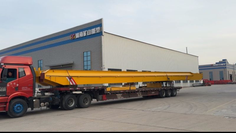 電動葫蘆橋式起重機 LH10t-27.95m 電動單梁起重機 LD5t—23.3m 制作完成，發(fā)往浙江省金華市交付客戶使用